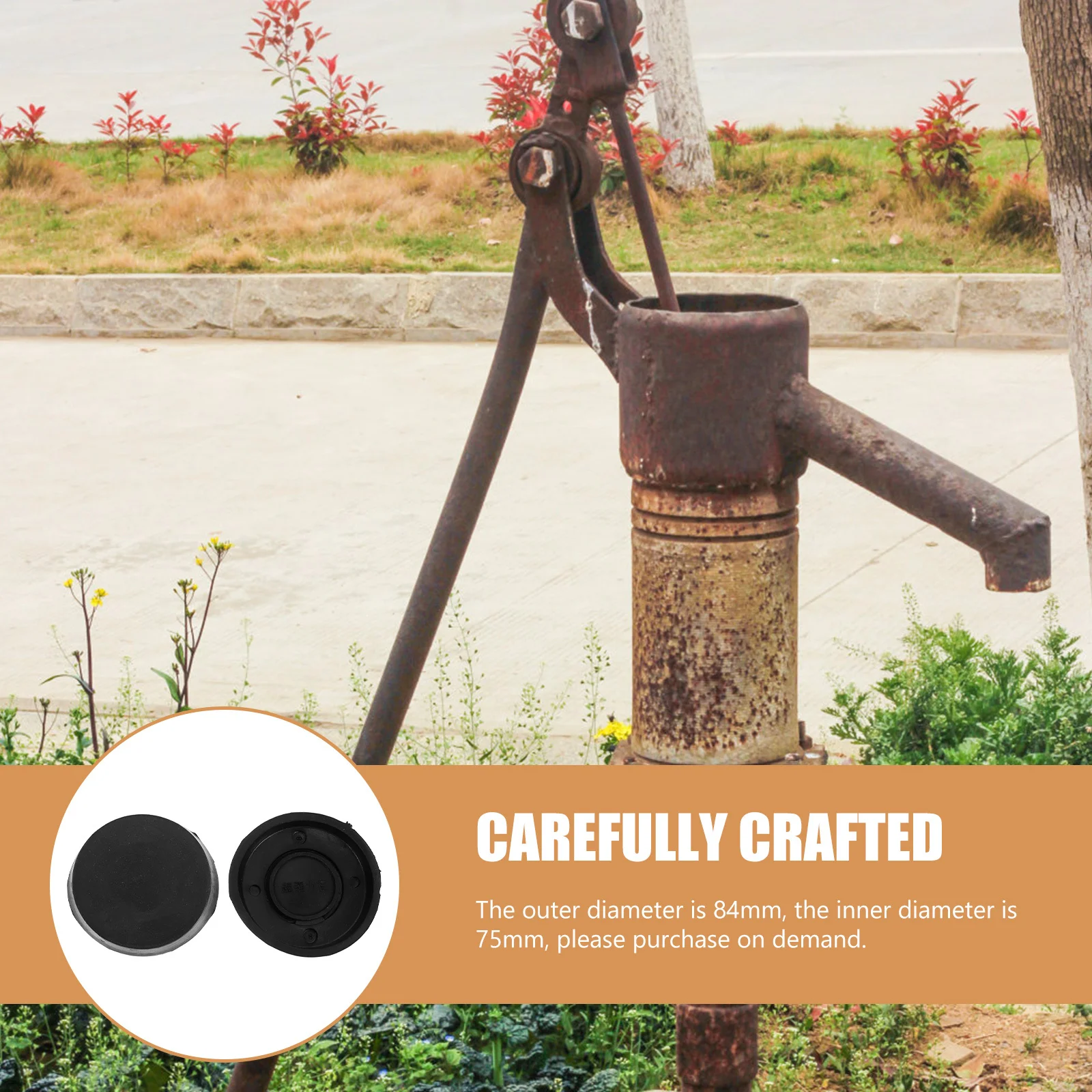 2Pcs High Quality Seal Cups for Pitcher Pumps Practical Safe Durable Rubber Pistons Black No Burrs Water Pump Seal Cup
2Pcs High Quality Seal Cups for Pitcher Pumps Practical Safe Durable Rubber Pistons Black No Burrs Water Pump Seal Cup