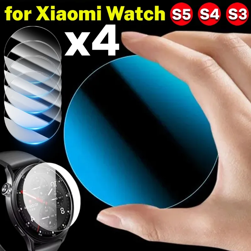 1/2/4PCS Tempered Glass for Xiaomi Watch S5 9H Hardness Anti-scratch Waterproof Protective Films for Xiaomi Mi Watch S4 S3
1/2/4PCS Tempered Glass for Xiaomi Watch S5 9H Hardness Anti-scratch Waterproof Protective Films for Xiaomi Mi Watch S4 S3