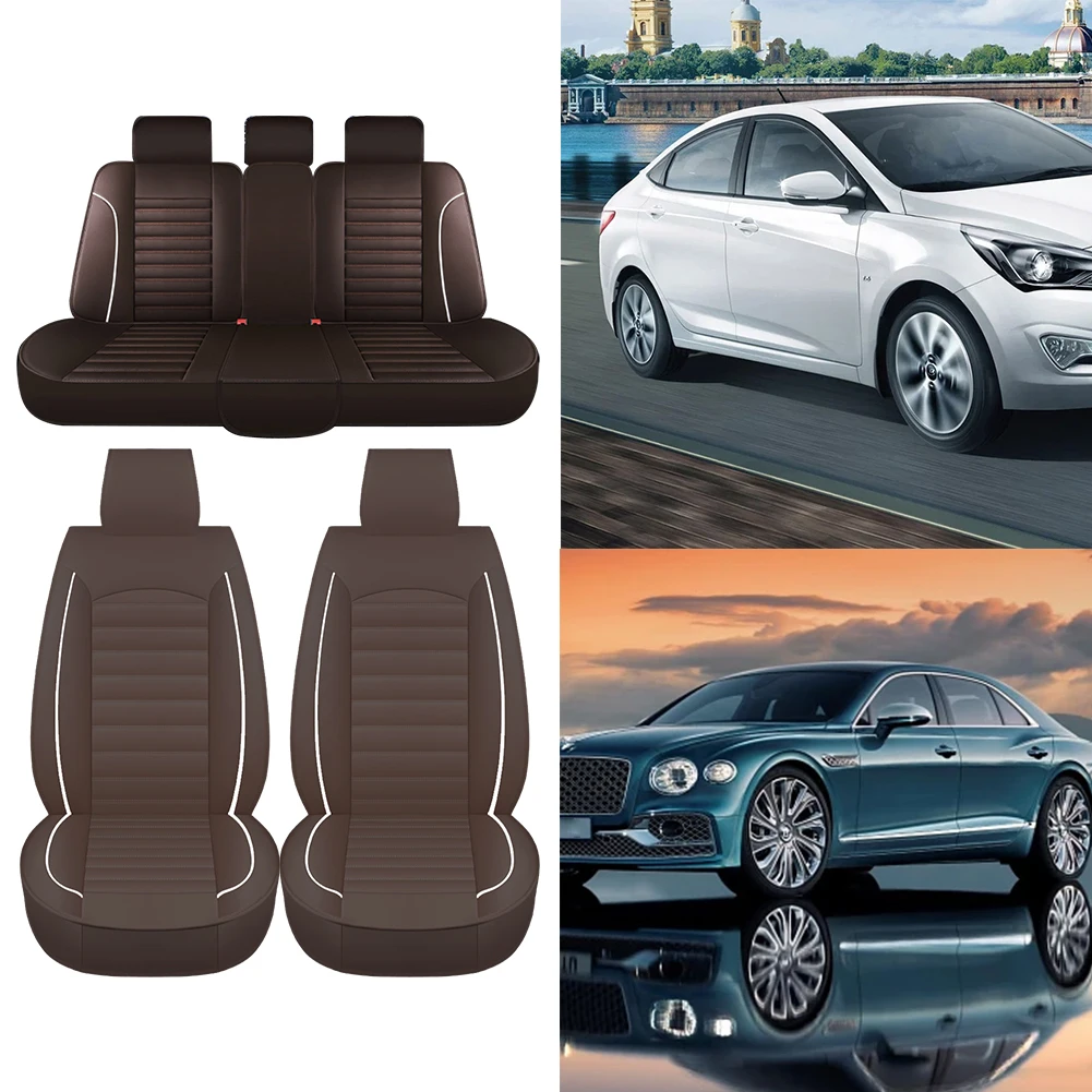 Full Set Vehicle Seat Covers Automobile Seat Protection Cover Breathable Leather Automotive Covers Cushion for Car Truck SUV Van
Full Set Vehicle Seat Covers Automobile Seat Protection Cover Breathable Leather Automotive Covers Cushion for Car Truck SUV Van