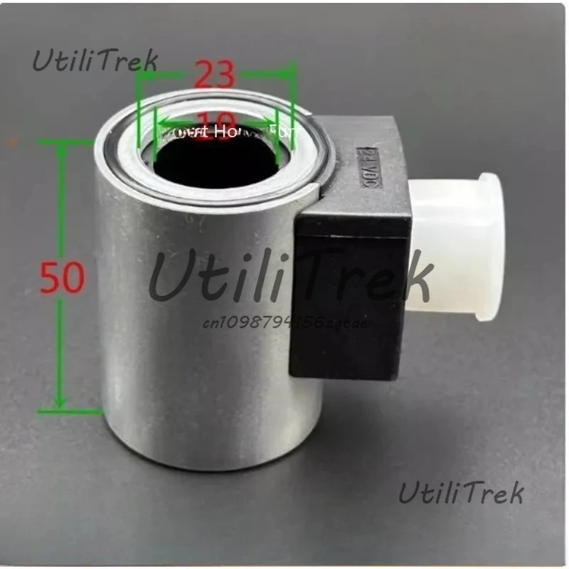 Suitable for Hydraulic Coil with Inner Diameter of 19mm, Height 50mm, Outer 37mm, 770-212 12VDC, 770-224 24VDC
Suitable for Hydraulic Coil with Inner Diameter of 19mm, Height 50mm, Outer 37mm, 770-212 12VDC, 770-224 24VDC