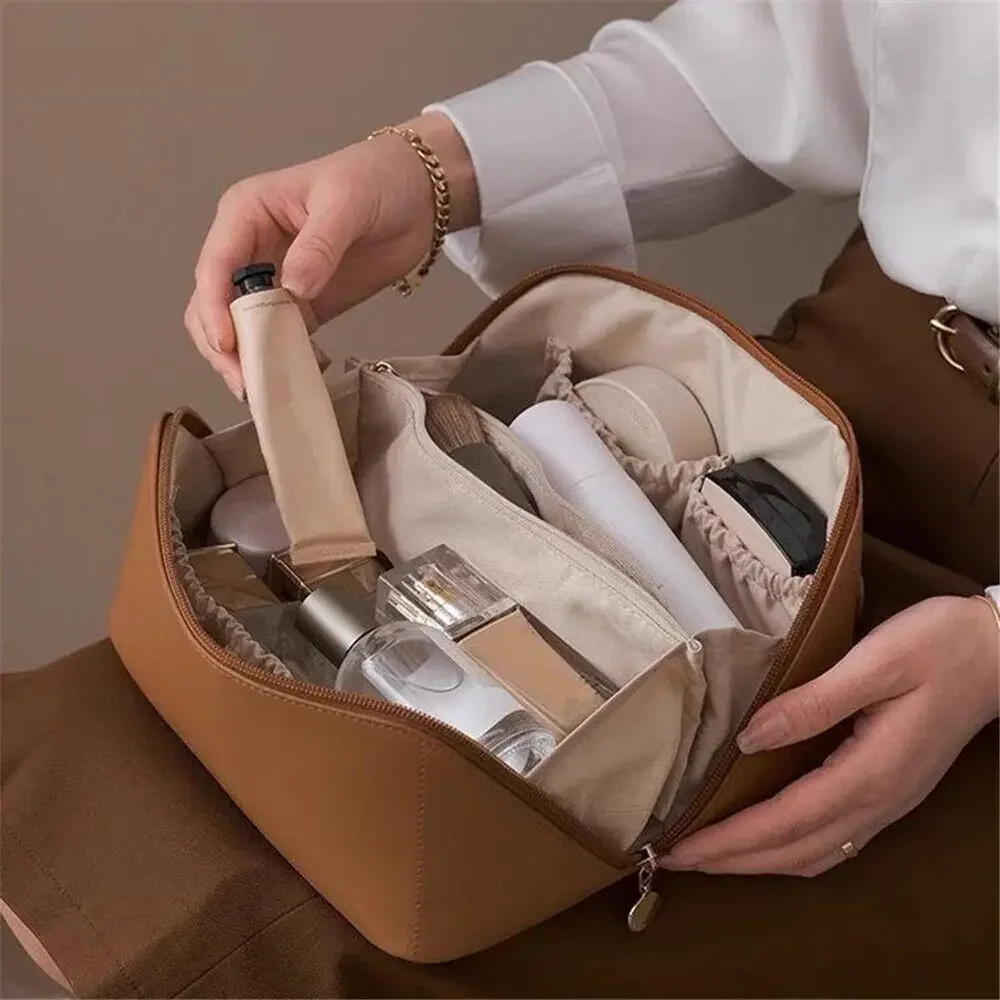 2023 Women Toiletries Organizer Portable Cosmetics Storage Large-capacity Makeup Bag
2023 Women Toiletries Organizer Portable Cosmetics Storage Large-capacity Makeup Bag