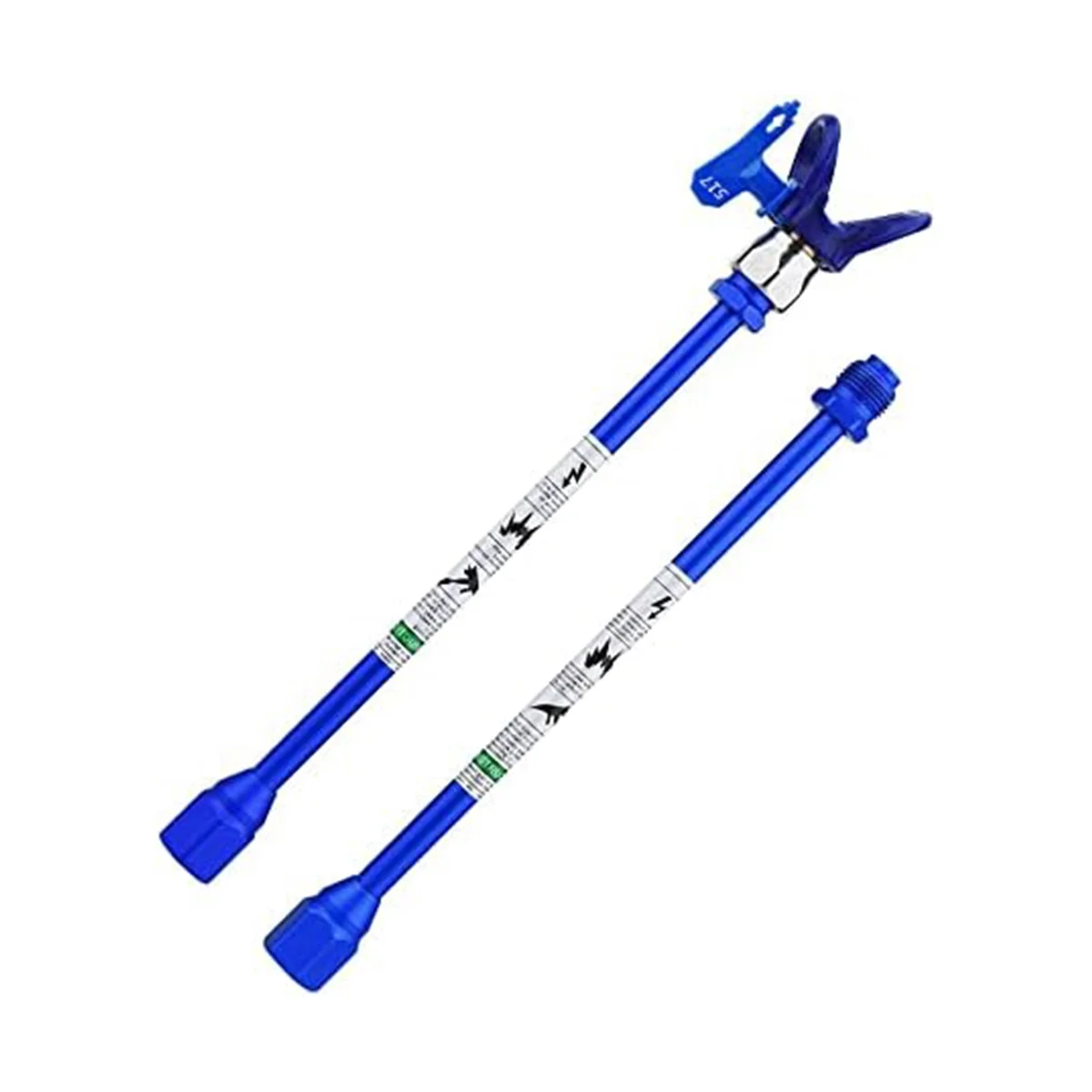 12 Inch (30 Cm) Spray Extension Rod+517 Nozzle+Nozzle Tip Protective Cover Replacement G7/8-14 for Airless SprayGun A
12 Inch (30 Cm) Spray Extension Rod+517 Nozzle+Nozzle Tip Protective Cover Replacement G7/8-14 for Airless SprayGun A