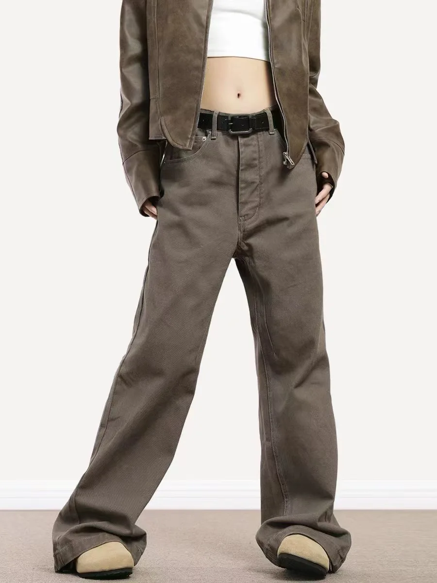 Brown Retro Washed Jeans Mens Straight Denim Pants Trendy Casual Trousers Y2k High Street Straight Trouser Essentials Jeans Male
Brown Retro Washed Jeans Mens Straight Denim Pants Trendy Casual Trousers Y2k High Street Straight Trouser Essentials Jeans Male