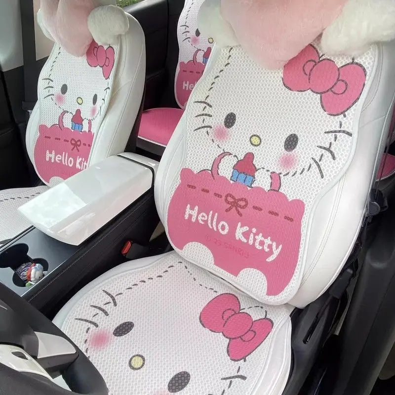 Hello Kitty Anime Kawaii Sanrio Car Mat Decoration Ice Silk Cute Seat Cushion Summer Cool All Seasons Lovely Gifts for Girls
Hello Kitty Anime Kawaii Sanrio Car Mat Decoration Ice Silk Cute Seat Cushion Summer Cool All Seasons Lovely Gifts for Girls