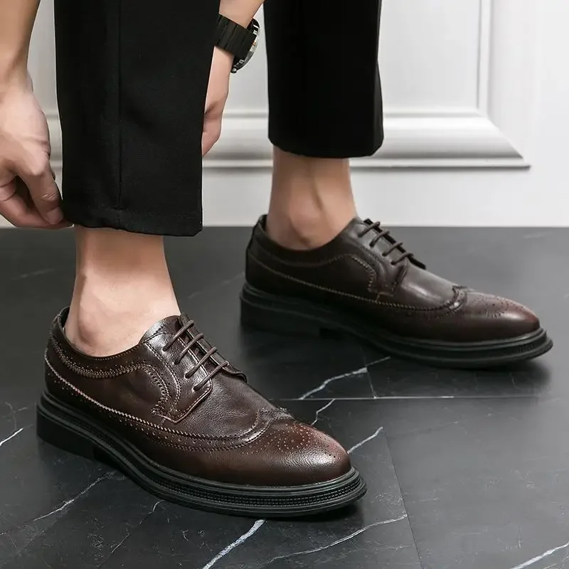Men's Shoes Business Moccasins New Retro Casual Men's Casual Leather Shoes Comfortable Oxford Shoes
Men's Shoes Business Moccasins New Retro Casual Men's Casual Leather Shoes Comfortable Oxford Shoes