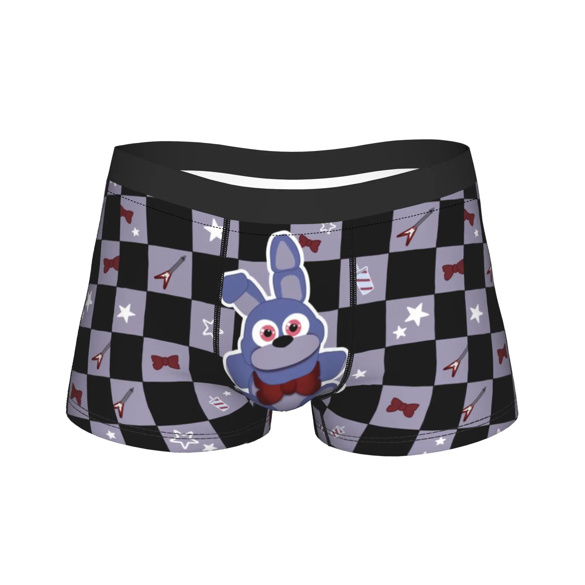 Men Fnaf Horror Game Bonnie Springtraps Boxers GagGift Underwear Boxer Underpants
Men Fnaf Horror Game Bonnie Springtraps Boxers GagGift Underwear Boxer Underpants