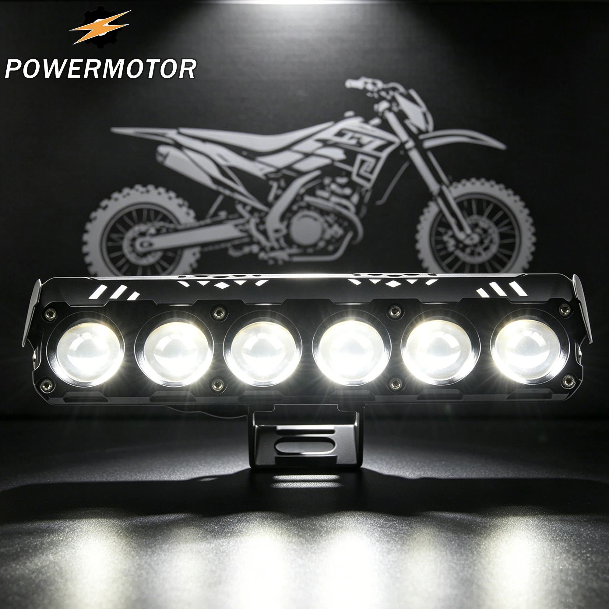 6 LED Motorcycle LED Headlight Spotlight Dual Color Fog Lamps DRL for Car Trucks SUV UTV Scooter DirtBike Driving Light Modified
6 LED Motorcycle LED Headlight Spotlight Dual Color Fog Lamps DRL for Car Trucks SUV UTV Scooter DirtBike Driving Light Modified