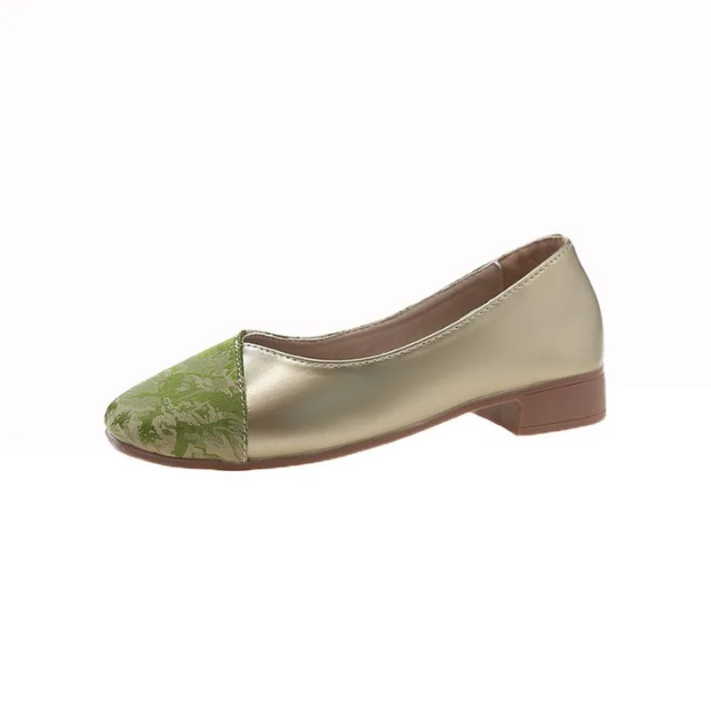 Shallow Mouth Single Shoe Women's Spring And Autumn New Style Chinese Style Skirt Square Toe Thick Heel Versatile Women's Shoes
Shallow Mouth Single Shoe Women's Spring And Autumn New Style Chinese Style Skirt Square Toe Thick Heel Versatile Women's Shoes