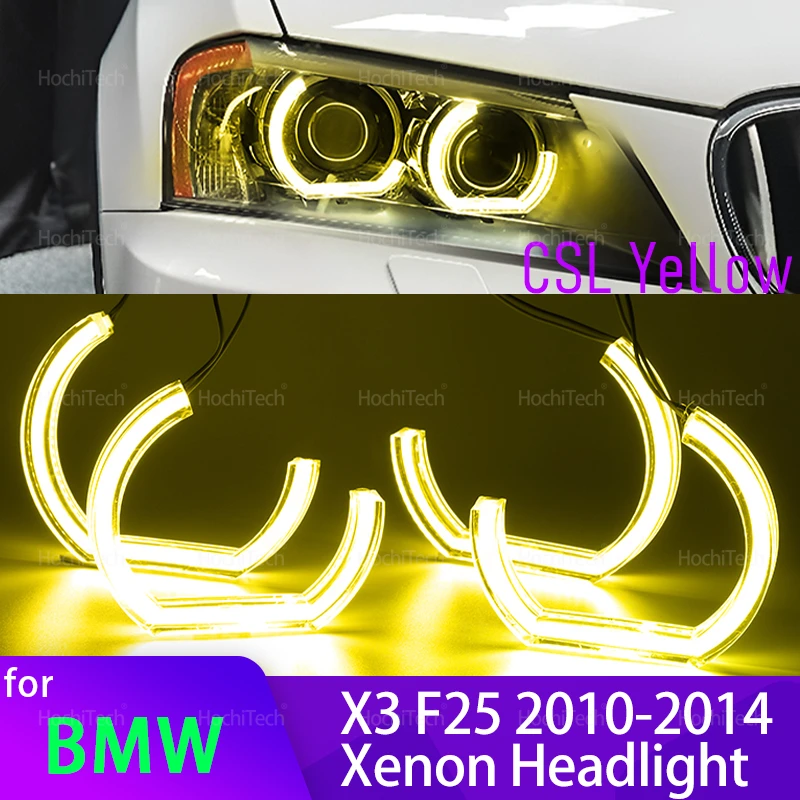 Для BMW X3 F25 2010 2011 2012 2013 2014 Ксеноновые фары CS CSL Стиль Лимонно-желтый DRL Angel Eyes Свет дневные ходовые огни
Для BMW X3 F25 2010 2011 2012 2013 2014 Ксеноновые фары CS CSL Стиль Лимонно-желтый DRL Angel Eyes Свет дневные ходовые огни