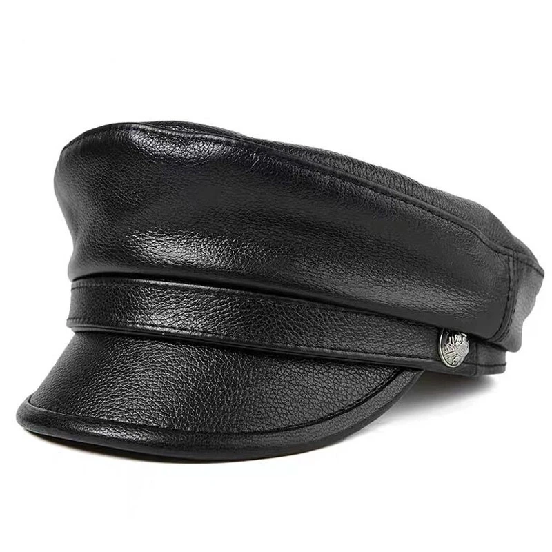 100% High Quality Genuine Leather Unisex Military Hat Winter Warm Outdoor First Layer Sheepskin Leather Hat Military Hat Women
100% High Quality Genuine Leather Unisex Military Hat Winter Warm Outdoor First Layer Sheepskin Leather Hat Military Hat Women