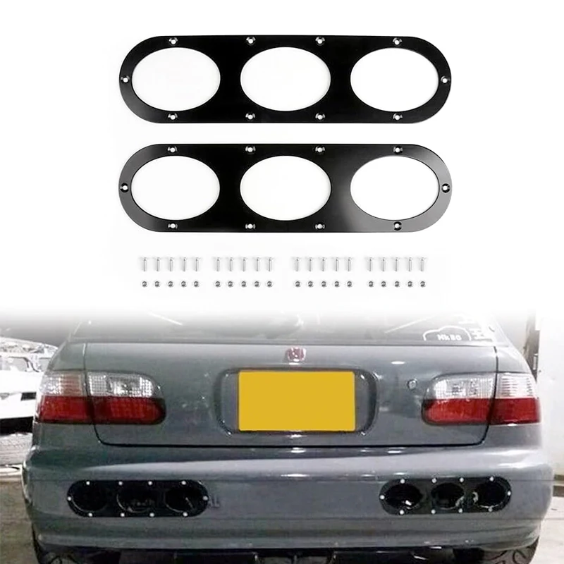 2Pcs Universal Aluminium Alloy Rear Bumper Diffuser Panels Car Race Air Diversion Styling Part for Enhanced Aerodynamics
2Pcs Universal Aluminium Alloy Rear Bumper Diffuser Panels Car Race Air Diversion Styling Part for Enhanced Aerodynamics
