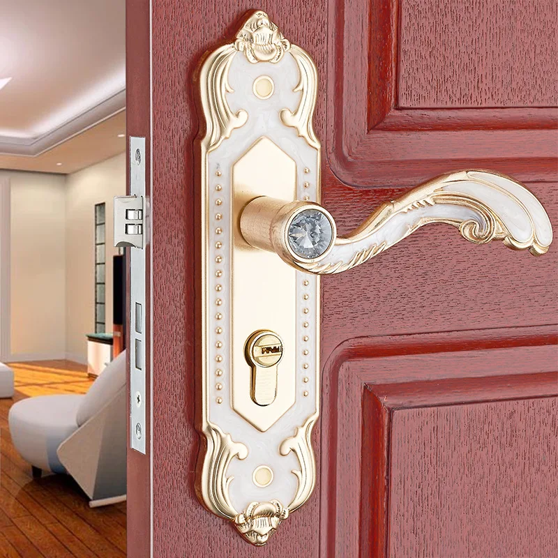 European new aluminum alloy indoor handle lock bedroom mechanical door hardwar tongue lock
European new aluminum alloy indoor handle lock bedroom mechanical door hardwar tongue lock