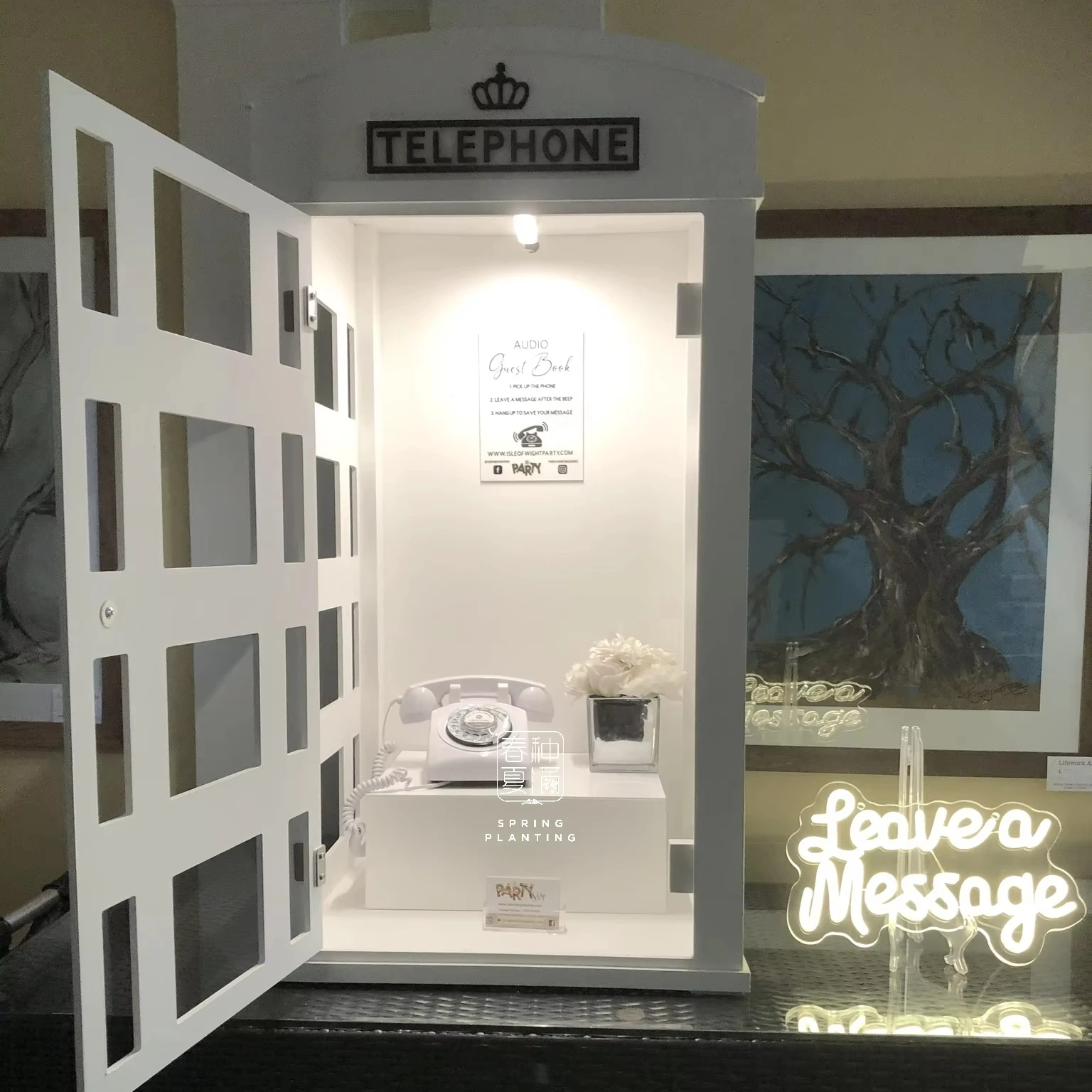Wedding Event Decoration Mini Telephone Booth For Audio Guestbook Portable Telephone Booth
Wedding Event Decoration Mini Telephone Booth For Audio Guestbook Portable Telephone Booth