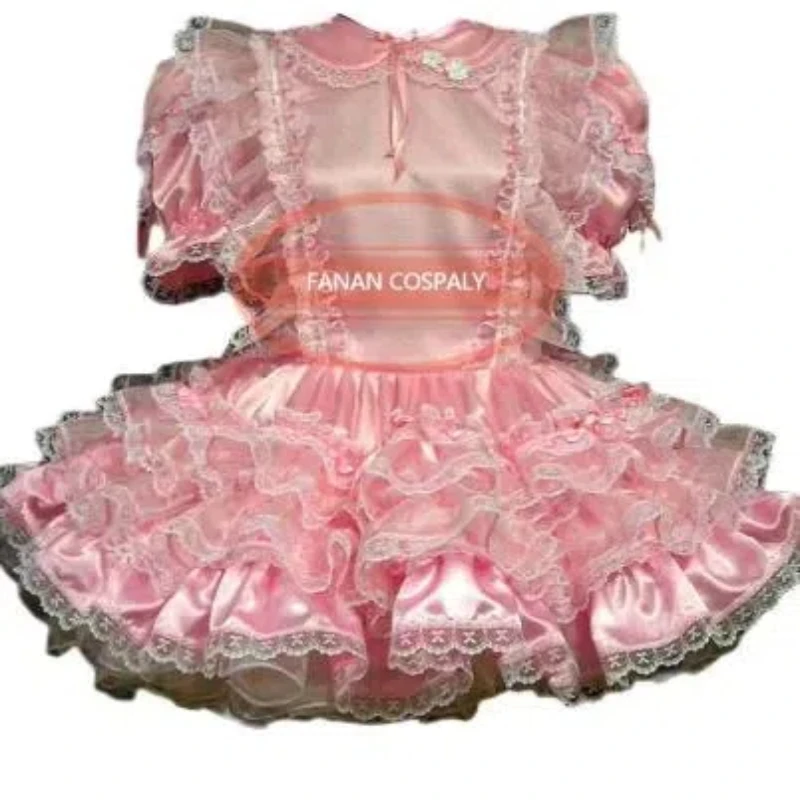 French Fashion Adult Sexy Cross Dress Pink Satin Dress Sissy Dance Role Play Maid Lockable Custom Multi-color
French Fashion Adult Sexy Cross Dress Pink Satin Dress Sissy Dance Role Play Maid Lockable Custom Multi-color