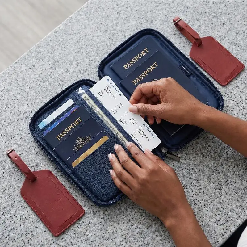 Waterproof Passport Holder Cover Case Multi-Function Passport Protective Cover Zipper Document Case Travel Wallet Accessories
Waterproof Passport Holder Cover Case Multi-Function Passport Protective Cover Zipper Document Case Travel Wallet Accessories