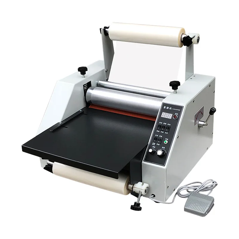 Automatic hot laminating machine Hot laminating machine Large steel roller Cold
Automatic hot laminating machine Hot laminating machine Large steel roller Cold