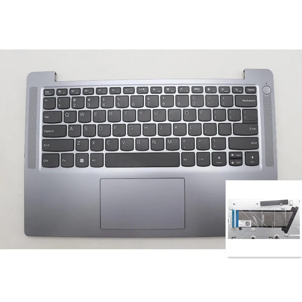 New keyboard Palmrest Case Cover nonbacklit NFP for Lenovo IdeaPad Slim 3 14IRU8 5CB1L49431
New keyboard Palmrest Case Cover nonbacklit NFP for Lenovo IdeaPad Slim 3 14IRU8 5CB1L49431