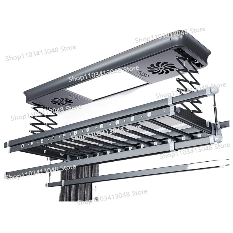 Commercial Grade Electric Drying Rack with Ultra Quiet Four Pole Load-bearing 88lbs Intelligent Remote Control Timed Balcony
Commercial Grade Electric Drying Rack with Ultra Quiet Four Pole Load-bearing 88lbs Intelligent Remote Control Timed Balcony