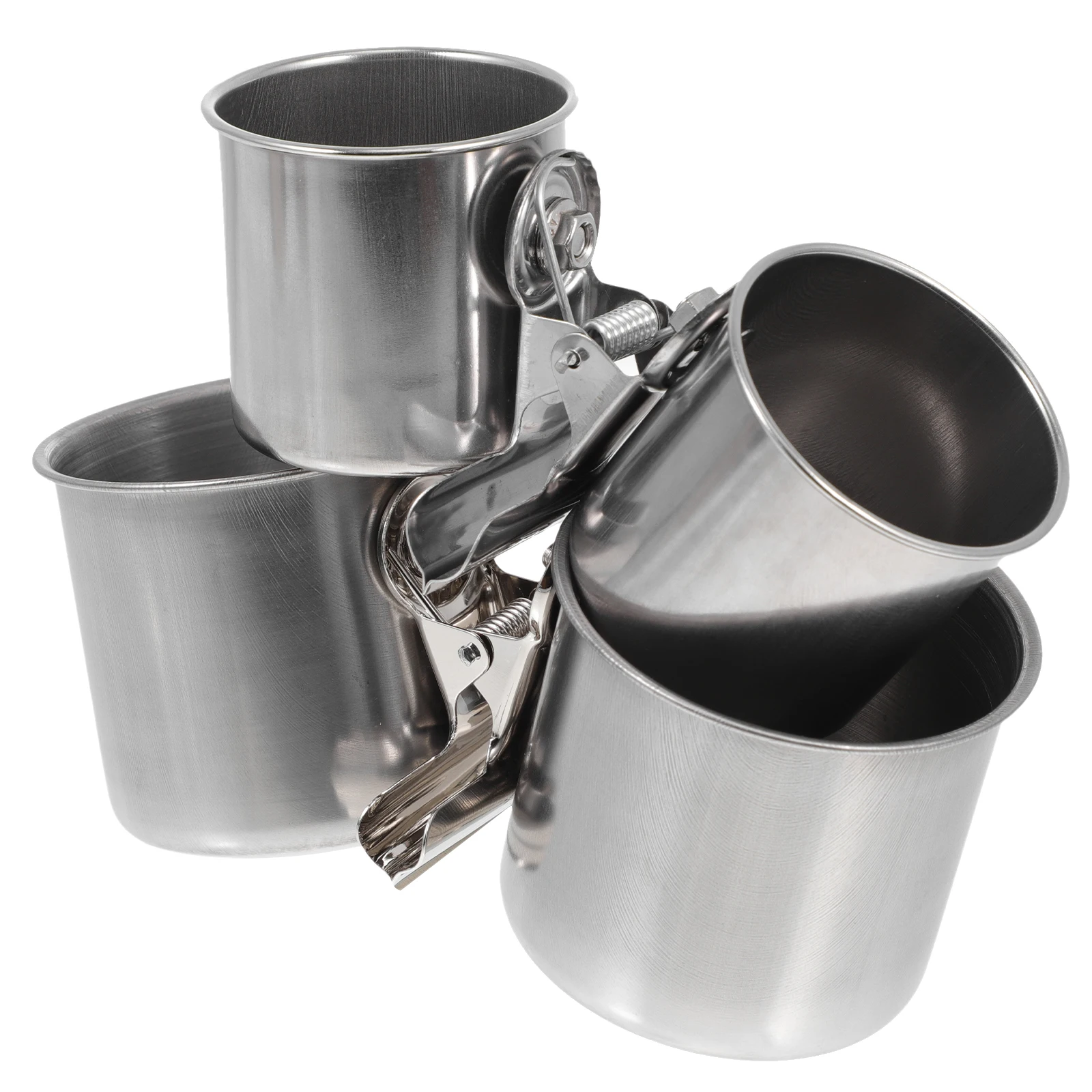 2 Pcs Stainless Steel Cup Birds Parrot Supply Water Food Holder Clip Type Feeding Feeder Bowl Cage Container
2 Pcs Stainless Steel Cup Birds Parrot Supply Water Food Holder Clip Type Feeding Feeder Bowl Cage Container