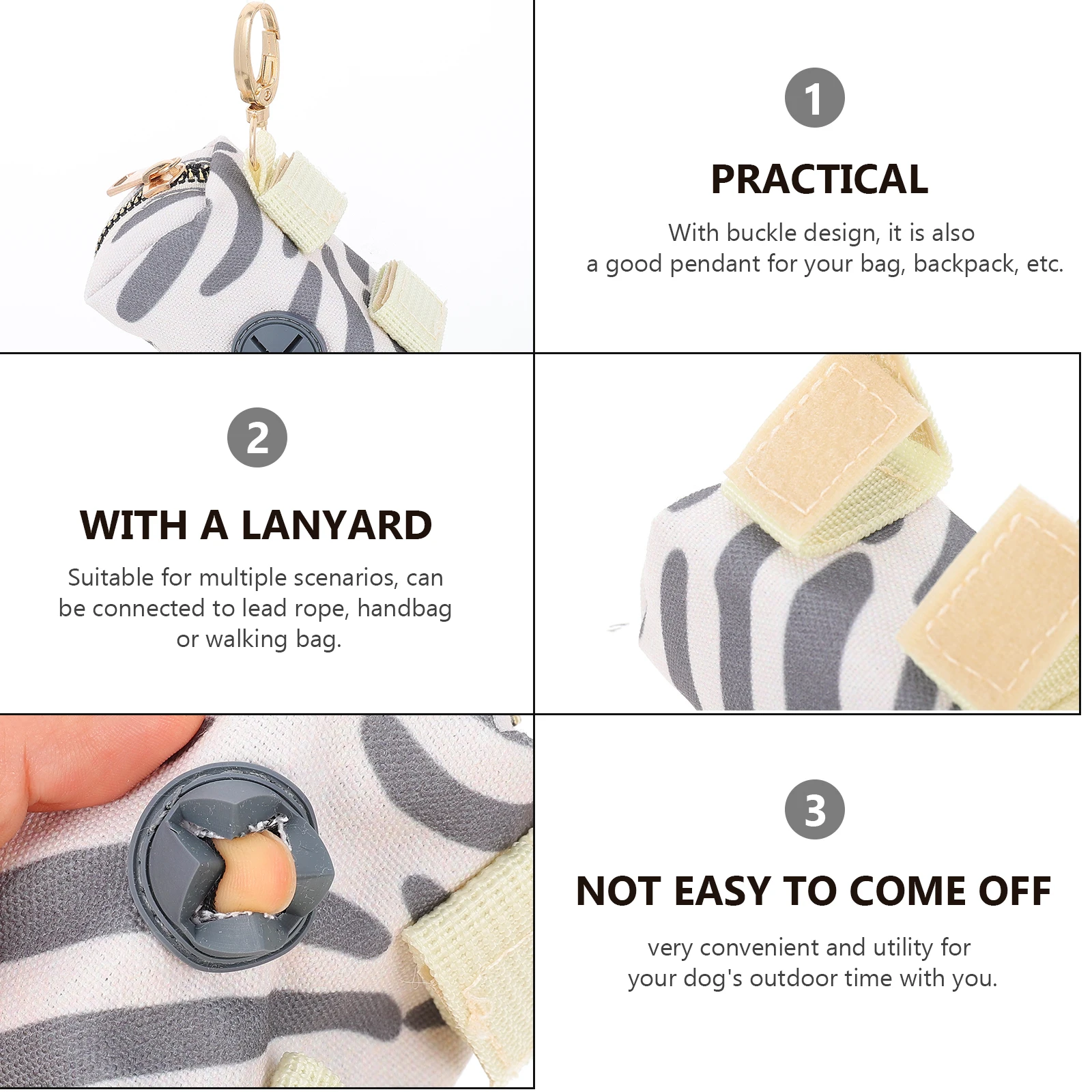 Dog Poop Bag Dispenser Portable Polyester Poop Holder Buckle Design Leash Harness Waist Belt Compatible Durable Pet Waste
Dog Poop Bag Dispenser Portable Polyester Poop Holder Buckle Design Leash Harness Waist Belt Compatible Durable Pet Waste