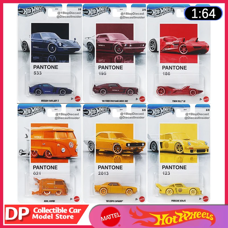 Новинка 2026 Hot Wheels Silver Series Pantone Artsy Set Porsche/Camaro/Kombi/Mustang/Nissan 1:64 Литая под давлением модель автомобиля
Новинка 2026 Hot Wheels Silver Series Pantone Artsy Set Porsche/Camaro/Kombi/Mustang/Nissan 1:64 Литая под давлением модель автомобиля