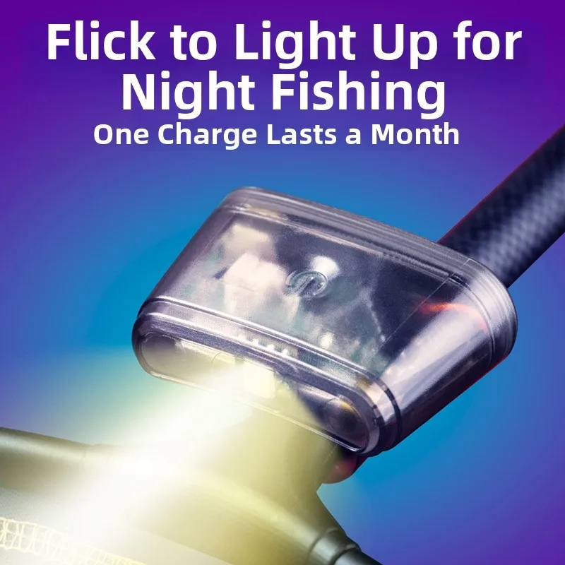 Fishing Rod/net Light Multi Functional Induction USB Rechargeable LED Lamp For Night Fishing To Illuminate Bait/hook/landing Net
Fishing Rod/net Light Multi Functional Induction USB Rechargeable LED Lamp For Night Fishing To Illuminate Bait/hook/landing Net