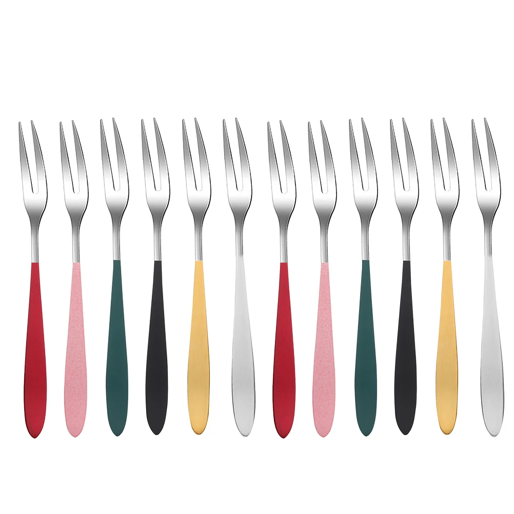 12pcs Stainless Steel Fruit Fork 304 Dessert Cake Party Food Forks Lightweight Compact Home Restaurant Use Gold Rose Gold
12pcs Stainless Steel Fruit Fork 304 Dessert Cake Party Food Forks Lightweight Compact Home Restaurant Use Gold Rose Gold