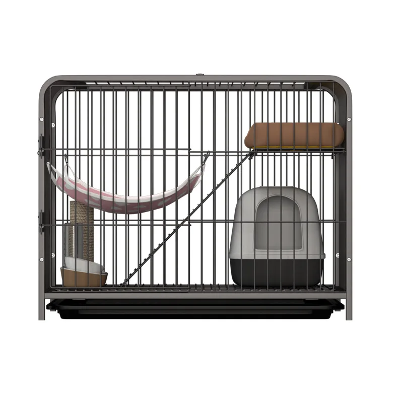 Home cat cage Double deck cat Villa cat and cat cage Iron cage cat nest play climbing frame
Home cat cage Double deck cat Villa cat and cat cage Iron cage cat nest play climbing frame