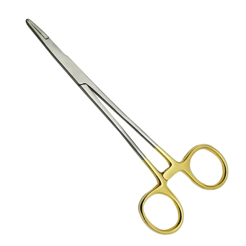 1pc Stainless Steel Dental Needle Holder with TC Head Gold Plated Handle Tungsten Carbide Dental Needle Holding Forcep Holder
1pc Stainless Steel Dental Needle Holder with TC Head Gold Plated Handle Tungsten Carbide Dental Needle Holding Forcep Holder