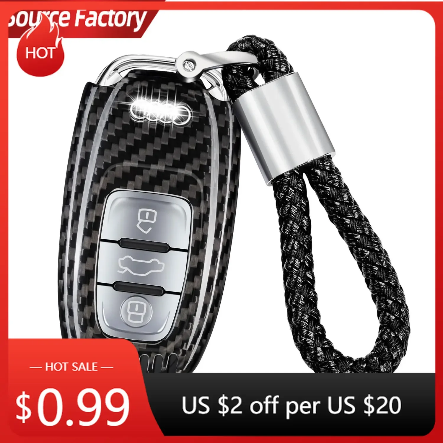 Защитный чехол для ключа-брелока Audi из карбона, для Audi A4-A8 Q5 Q8 R8 RS4 RS5 RS6 RS7 S4-S8 SQ
Защитный чехол для ключа-брелока Audi из карбона, для Audi A4-A8 Q5 Q8 R8 RS4 RS5 RS6 RS7 S4-S8 SQ