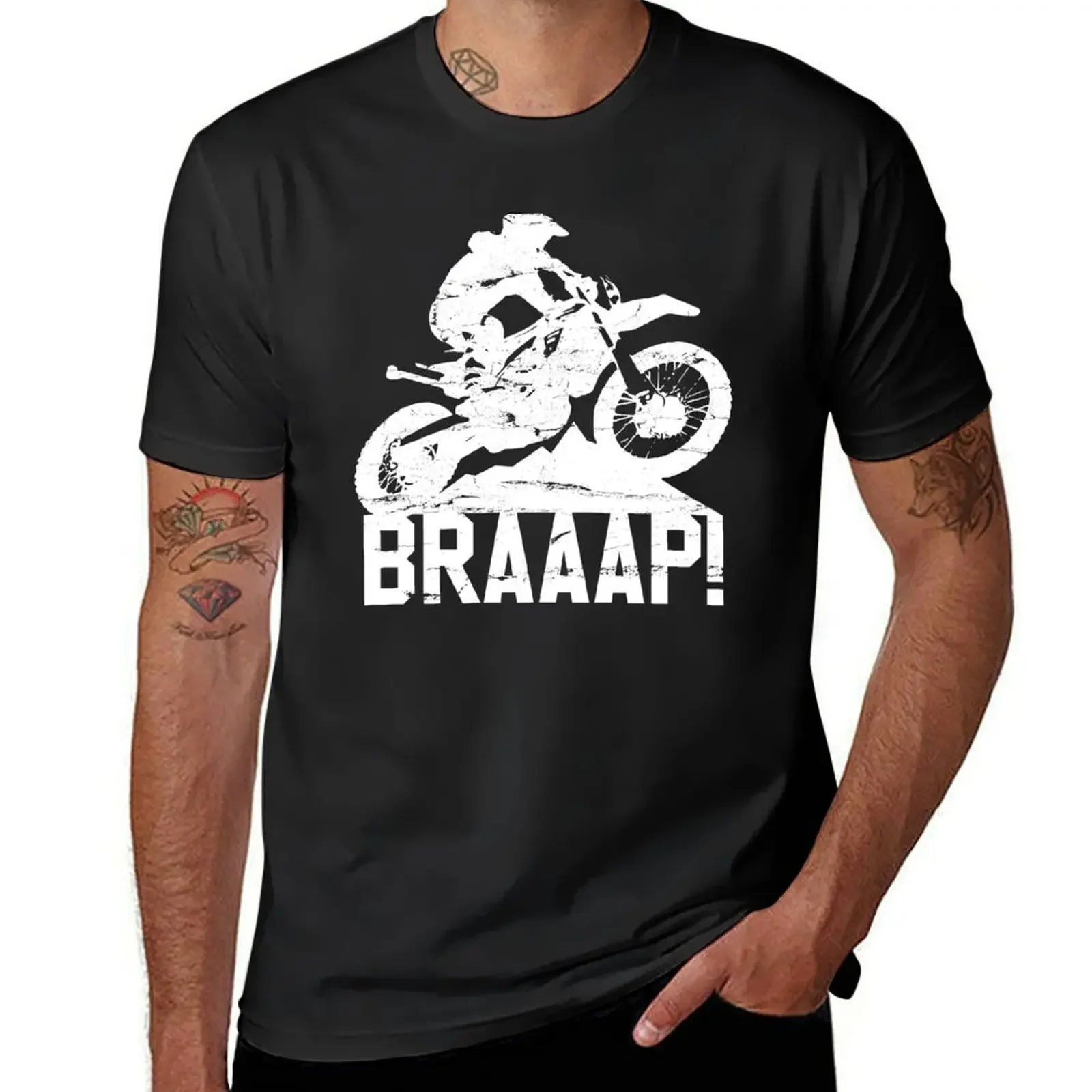 Braap - Motocross Motorcycle Enduro Dirt Bike Gift T-Shirt summer top Personalized t-shirt mens graphic t-shirts hip hop
Braap - Motocross Motorcycle Enduro Dirt Bike Gift T-Shirt summer top Personalized t-shirt mens graphic t-shirts hip hop
