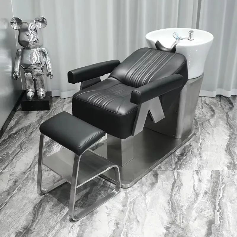 Unique Nordic Head Spa Simple Comfortable Luxury DelicacyShampoo Bed Custom Fashion Cadeira De Barbearia Salon Furniture
Unique Nordic Head Spa Simple Comfortable Luxury DelicacyShampoo Bed Custom Fashion Cadeira De Barbearia Salon Furniture