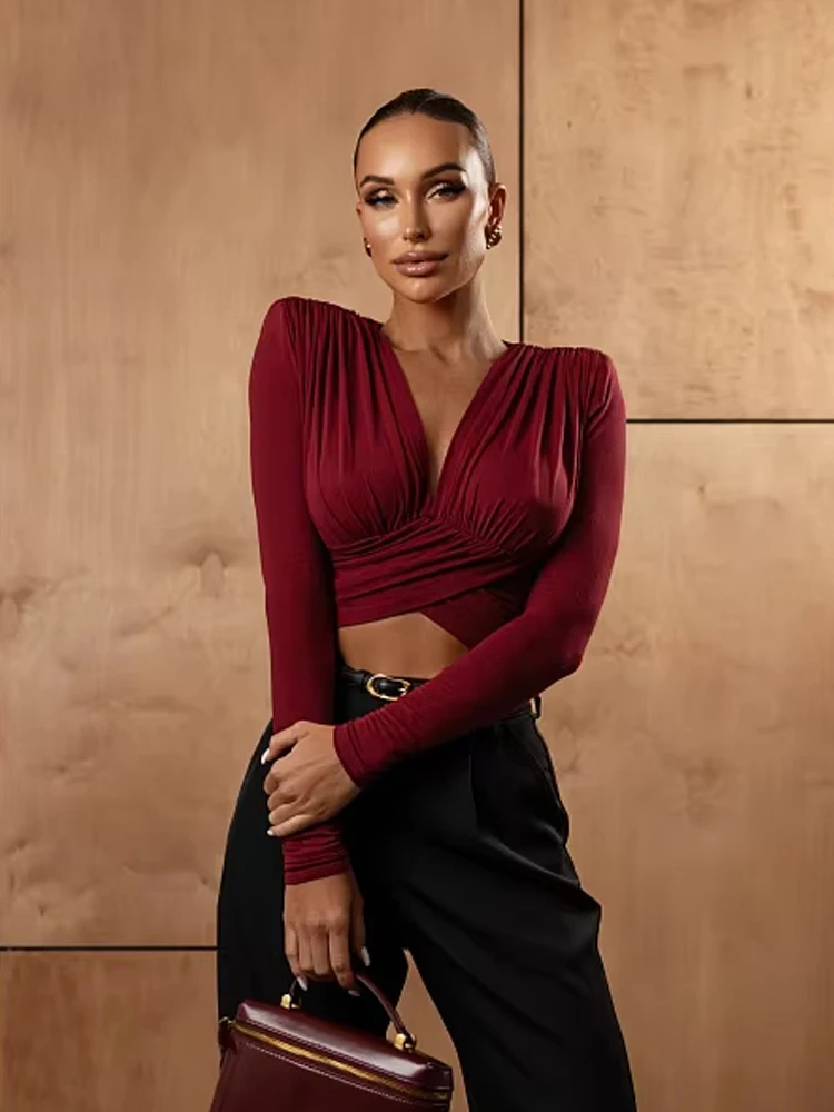 Whatiwear футболки в уличном стиле женские с рюшами и v-образным вырезом с длинными рукавами узкий пупок с открытым носком популярные простые базовые хипстерские топы для девочек
Whatiwear футболки в уличном стиле женские с рюшами и v-образным вырезом с длинными рукавами узкий пупок с открытым носком популярные простые базовые хипстерские топы для девочек