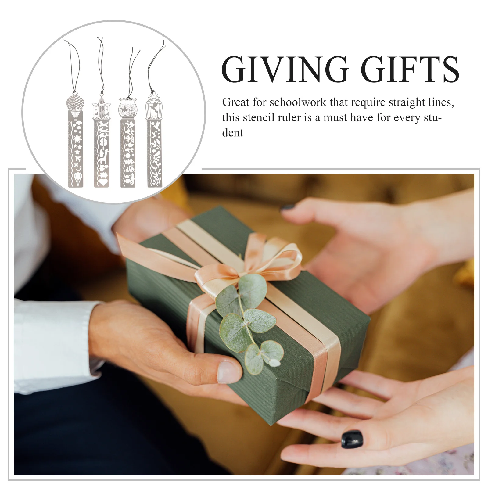 8Pcs Hollow Creative Bookmark Rulers Metal Stencils for Kids Students Drawing and School Stationery Bookmark Stencil
8Pcs Hollow Creative Bookmark Rulers Metal Stencils for Kids Students Drawing and School Stationery Bookmark Stencil