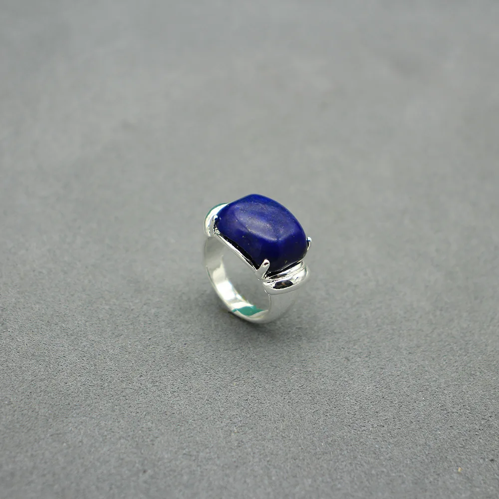 Модное открытое кольцо с цирконом, многослойное гальваническое кольцо, удерживающее цвет, позолоченное серебряное кольцо с белой эмалью и лазуритом
Модное открытое кольцо с цирконом, многослойное гальваническое кольцо, удерживающее цвет, позолоченное серебряное кольцо с белой эмалью и лазуритом