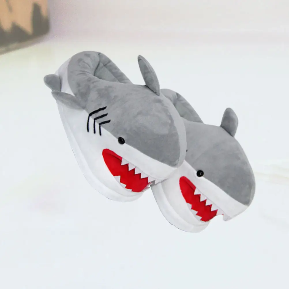 1 Pair Shark Head Slippers Cute Cotton Winter Home Shoes For Kids Cozy Lightweight Comfortable Floor Slipper Warm Shoe
1 Pair Shark Head Slippers Cute Cotton Winter Home Shoes For Kids Cozy Lightweight Comfortable Floor Slipper Warm Shoe