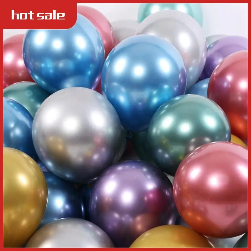 A21I-50Pcs 10 Inch Metallic Latex Balloons Thick Chrome Glossy Metal Pearl Balloon Globos For Party Decor
A21I-50Pcs 10 Inch Metallic Latex Balloons Thick Chrome Glossy Metal Pearl Balloon Globos For Party Decor