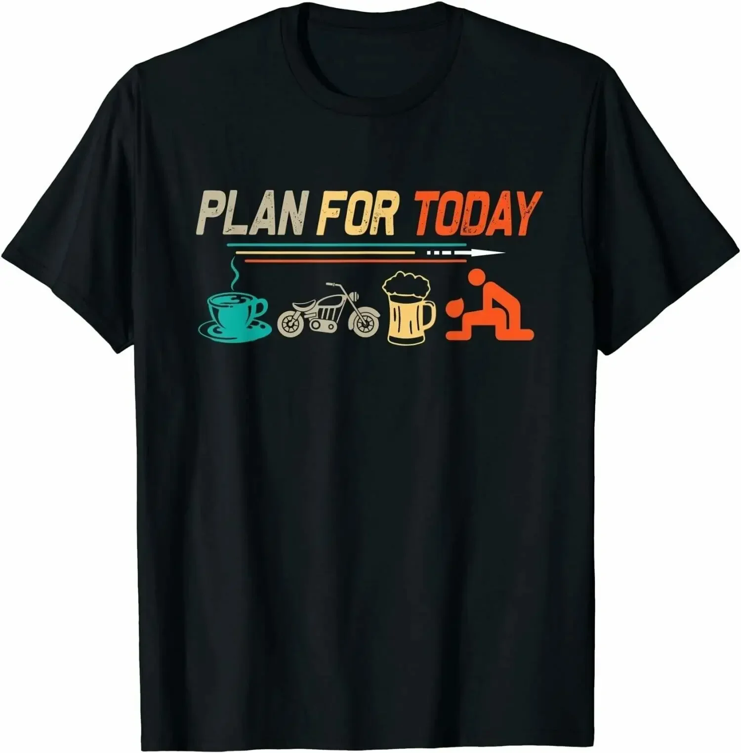 Retro Plan For Today Vintage Motorcycles Gift Tee T-Shirt Size S-3XL2024 High quality Brand T shirt Casual Printed 100% Cotton
Retro Plan For Today Vintage Motorcycles Gift Tee T-Shirt Size S-3XL2024 High quality Brand T shirt Casual Printed 100% Cotton