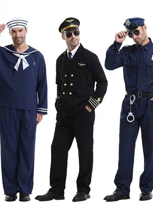 Взрослый Хэллоуин Performance Aviation Captain Work orm Set Sailor Косплей orm Костюм Сценический костюм из полиэфирного волокна
Взрослый Хэллоуин Performance Aviation Captain Work orm Set Sailor Косплей orm Костюм Сценический костюм из полиэфирного волокна