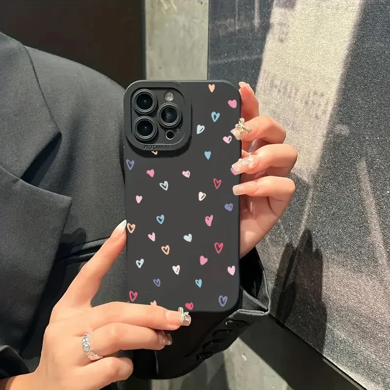 Colorful Small Love Heart Silicone Soft Phone Case For iPhone 15 16 Pro Max XS XR X SE 7 8 Plus11 12 13 14 16E Shockproof Cover
Colorful Small Love Heart Silicone Soft Phone Case For iPhone 15 16 Pro Max XS XR X SE 7 8 Plus11 12 13 14 16E Shockproof Cover