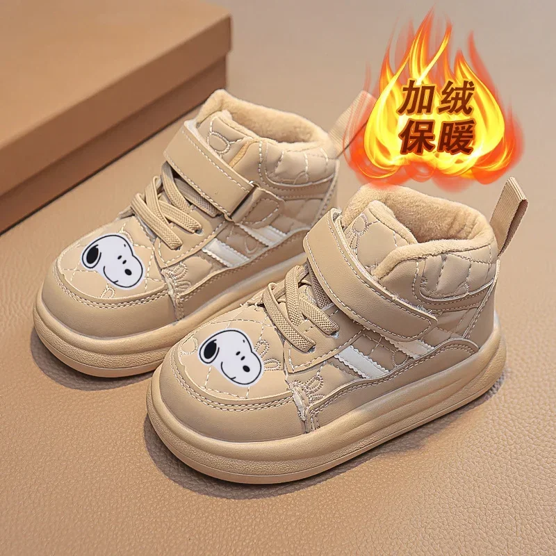 Snoopy Children's Sports Shoes Autumn and Winter Sneakers New Boys' Thin Velvet Cotton Shoes Soft Sole Girls' Casual Shoes
Snoopy Children's Sports Shoes Autumn and Winter Sneakers New Boys' Thin Velvet Cotton Shoes Soft Sole Girls' Casual Shoes