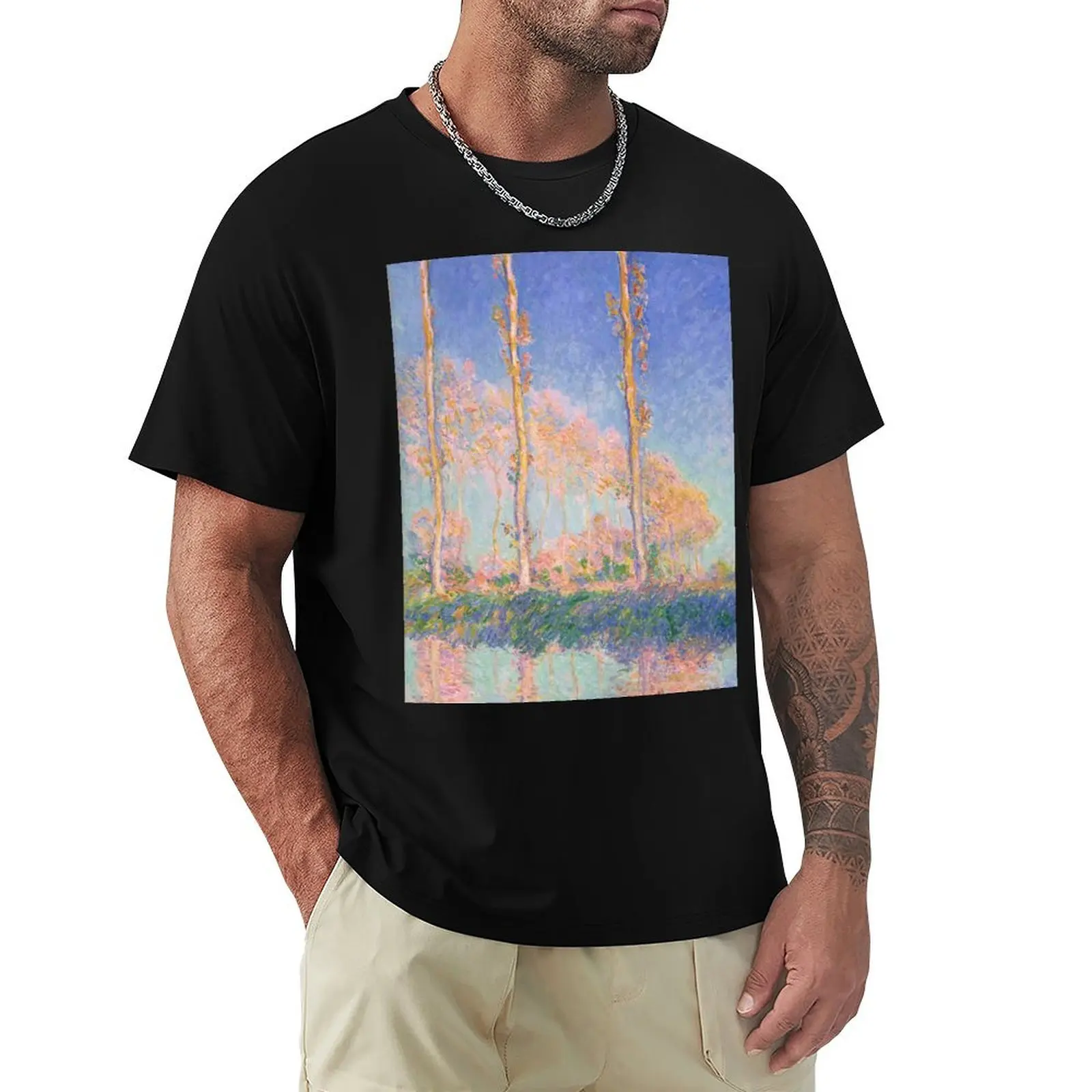 Claude Monet - Poplars (Autumn), 1891 T-Shirt cotton graphic tees Man t-shirt graphic tee shirt t shirt men
Claude Monet - Poplars (Autumn), 1891 T-Shirt cotton graphic tees Man t-shirt graphic tee shirt t shirt men