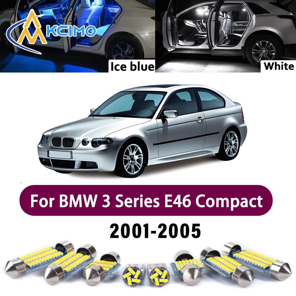 LED Canbus Interior Reading Dome Vanity Mirror Light Kit For BMW 3 Series E46 Compact 2001-2005 Premium Easy Install Lights
LED Canbus Interior Reading Dome Vanity Mirror Light Kit For BMW 3 Series E46 Compact 2001-2005 Premium Easy Install Lights