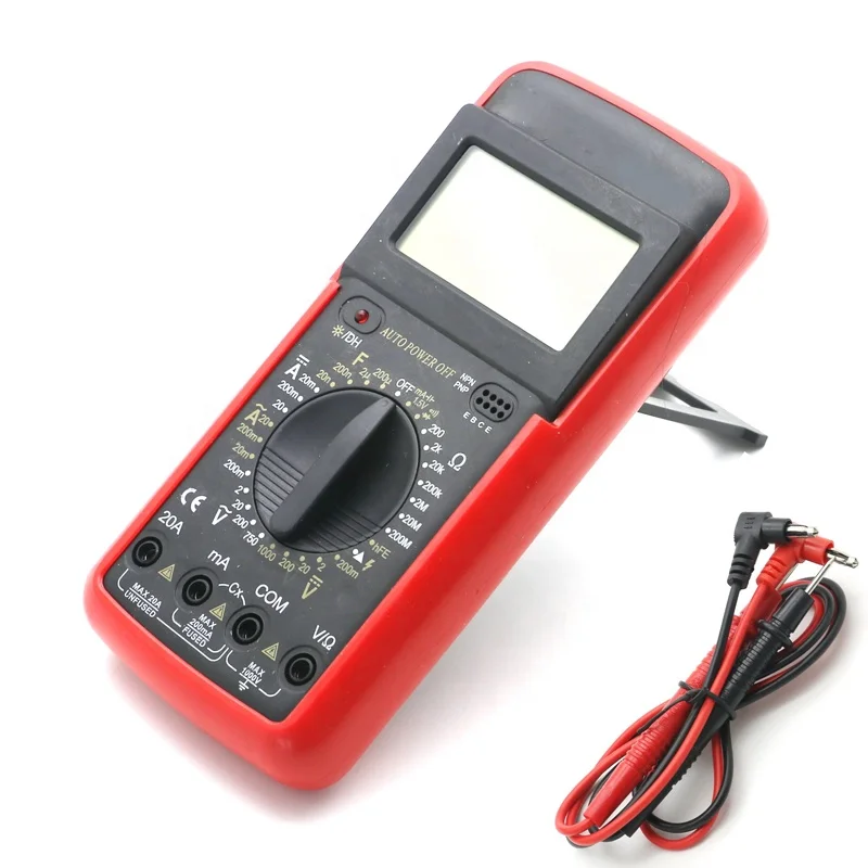 Car multimeter digital maintenance electrician high-precision intelligent anti-burn multi-function multimeter automatic shutdown
Car multimeter digital maintenance electrician high-precision intelligent anti-burn multi-function multimeter automatic shutdown