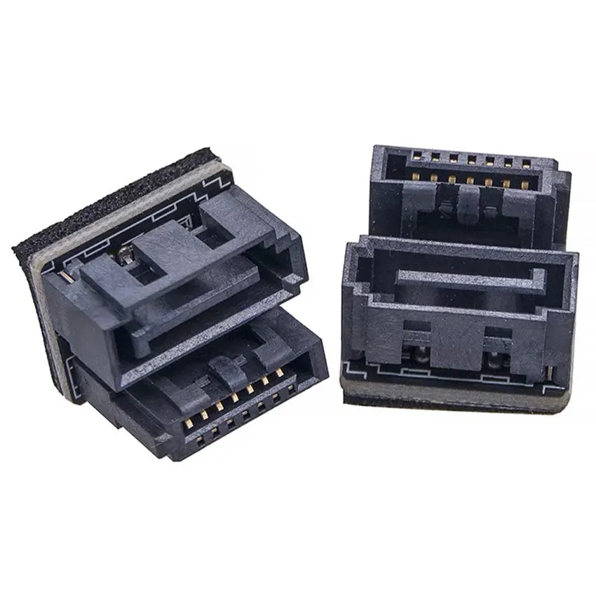 Single SATA 7Pin Female to 7Pin Male 90 Angled Adapter Mainboard SATA Adapter for Desktop 6Gbps
Single SATA 7Pin Female to 7Pin Male 90 Angled Adapter Mainboard SATA Adapter for Desktop 6Gbps
