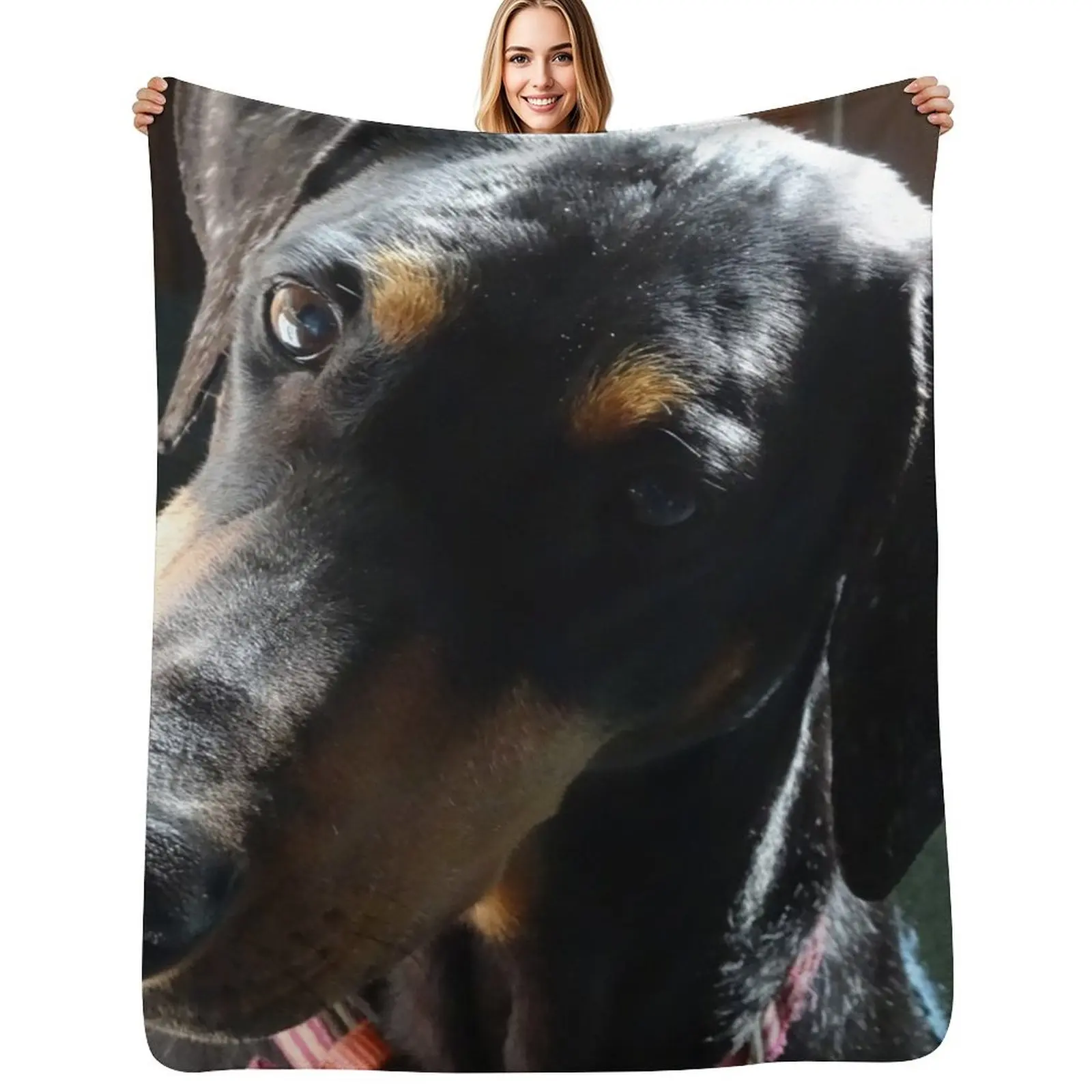 Doberman Tilt Throw Blanket Multi-Purpose for winter Sofas Blanket
Doberman Tilt Throw Blanket Multi-Purpose for winter Sofas Blanket