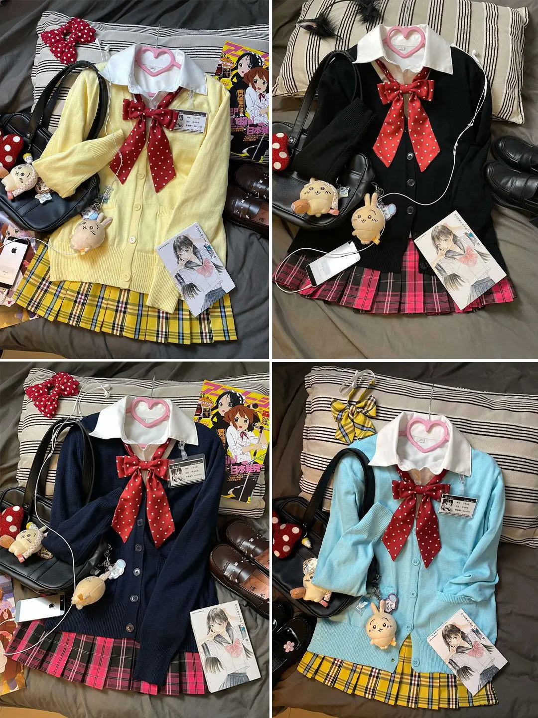 Sweet College Sle Long Sve Вязаный кардиган Универсальный осенне-зимний свитер Jk orm Outfit Школьные принадлежности с узлом ...
Sweet College Sle Long Sve Вязаный кардиган Универсальный осенне-зимний свитер Jk orm Outfit Школьные принадлежности с узлом ...