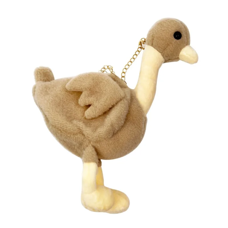 Simulation Ostrich Plush Toy Creative Cute Animals Ostrich Doll Backpack Fashion Personality Girl Women's Ostrich Crossbody Bag
Simulation Ostrich Plush Toy Creative Cute Animals Ostrich Doll Backpack Fashion Personality Girl Women's Ostrich Crossbody Bag