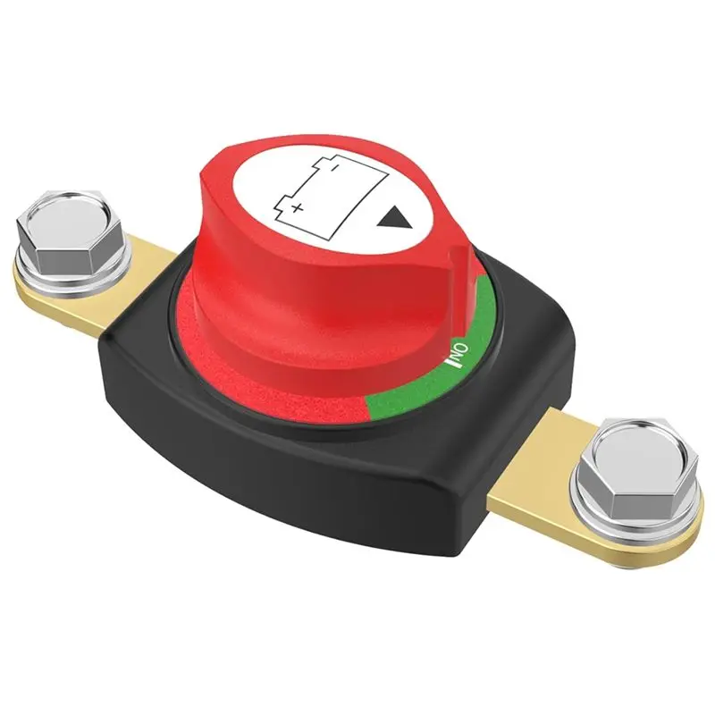 AC54-Side Post Battery Disconnect Switch, Battery Cut Off Switch 12-48V Heavy Duty Battery Shut Off Switch For Car RV(On/Off)
AC54-Side Post Battery Disconnect Switch, Battery Cut Off Switch 12-48V Heavy Duty Battery Shut Off Switch For Car RV(On/Off)