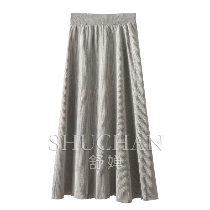 New2025 Elegant Muse Method Simple A Word Four Flat Knitted Skirt Women 9U98 Faldas Mujer Moda
New2025 Elegant Muse Method Simple A Word Four Flat Knitted Skirt Women 9U98 Faldas Mujer Moda